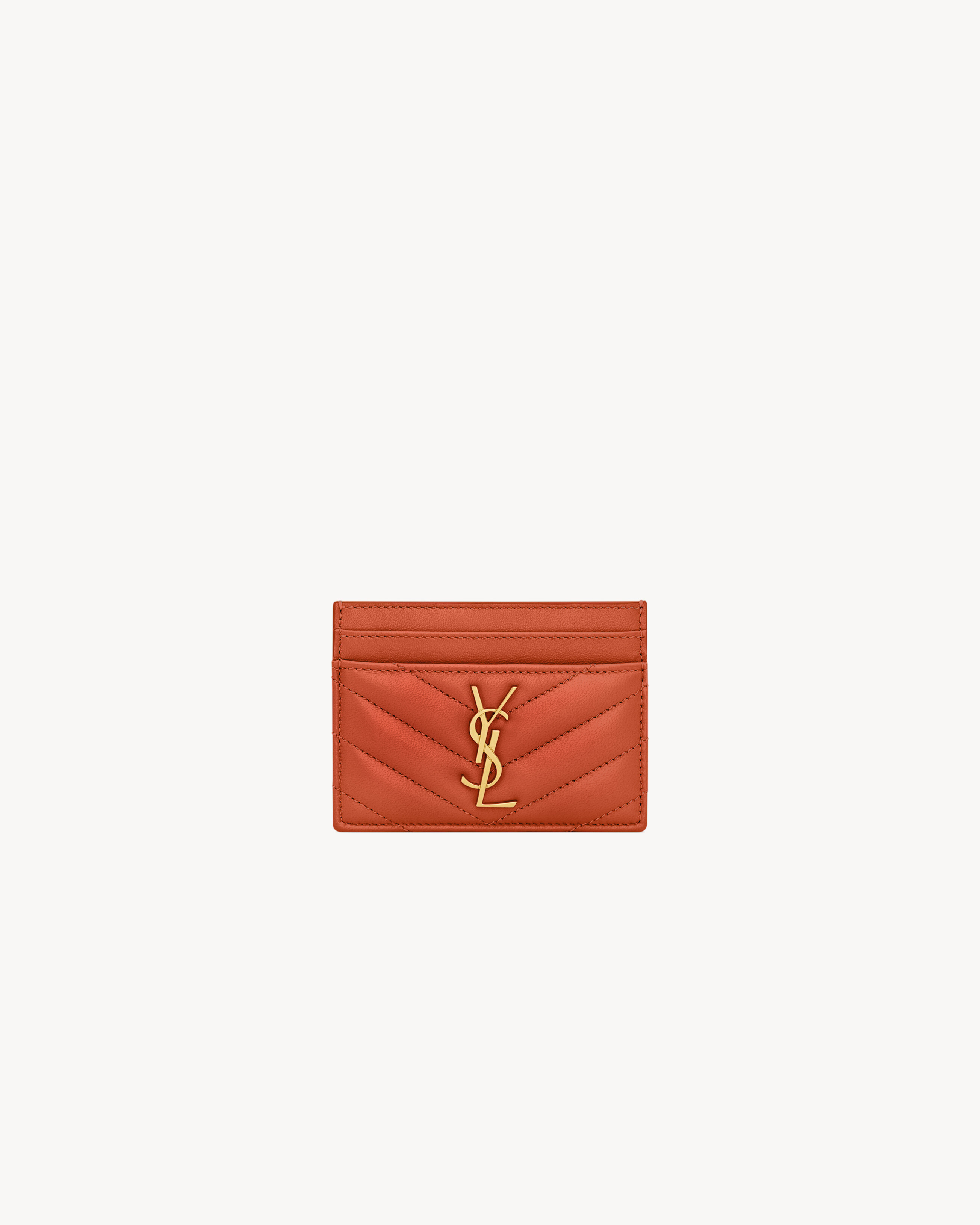 CASSANDRE card case in lambskin