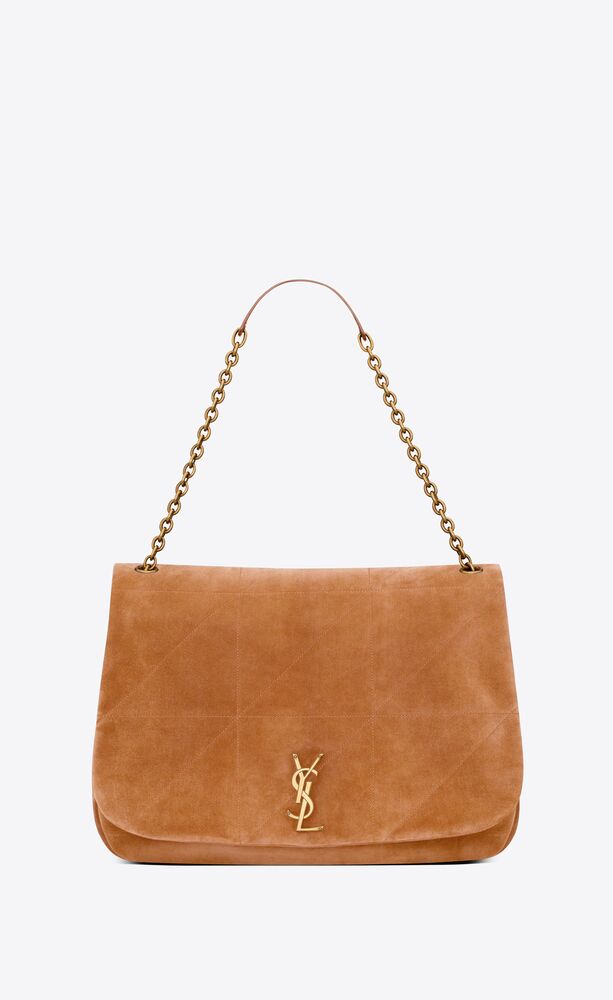 Suede Stitch Detail Hobo Bag - Tan | Boden US