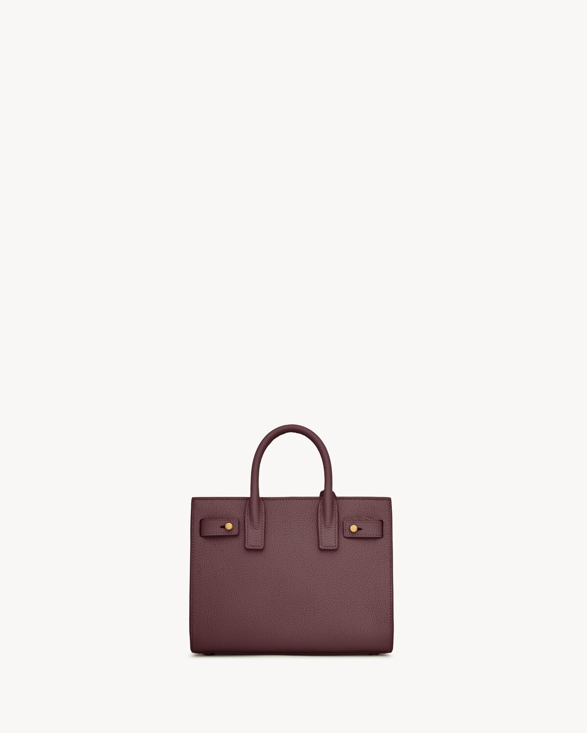 sac de jour in supple grained leather - nano