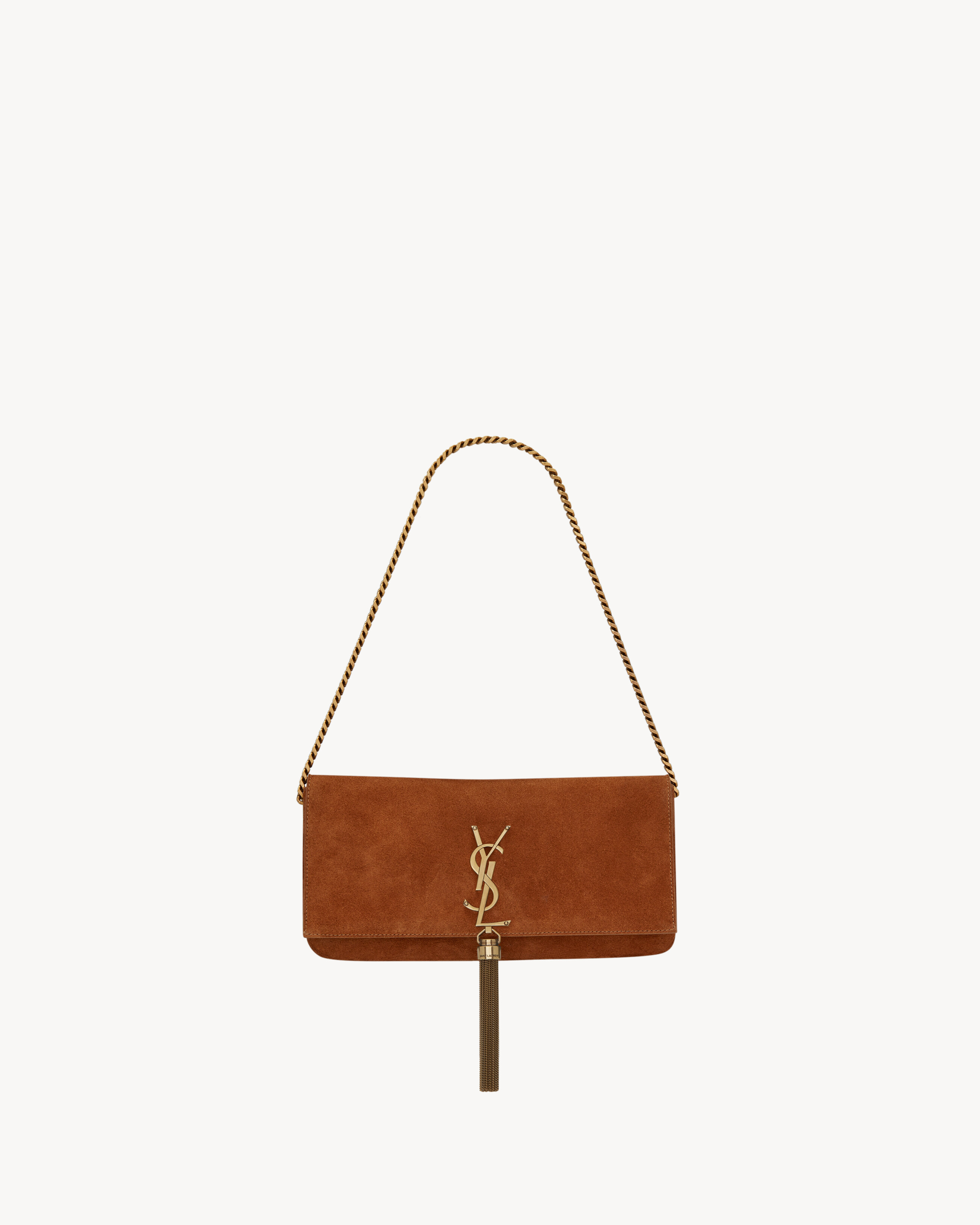 SAINT LAURENT Kate medium embossed-leather shoulder bag | NET-A-PORTER