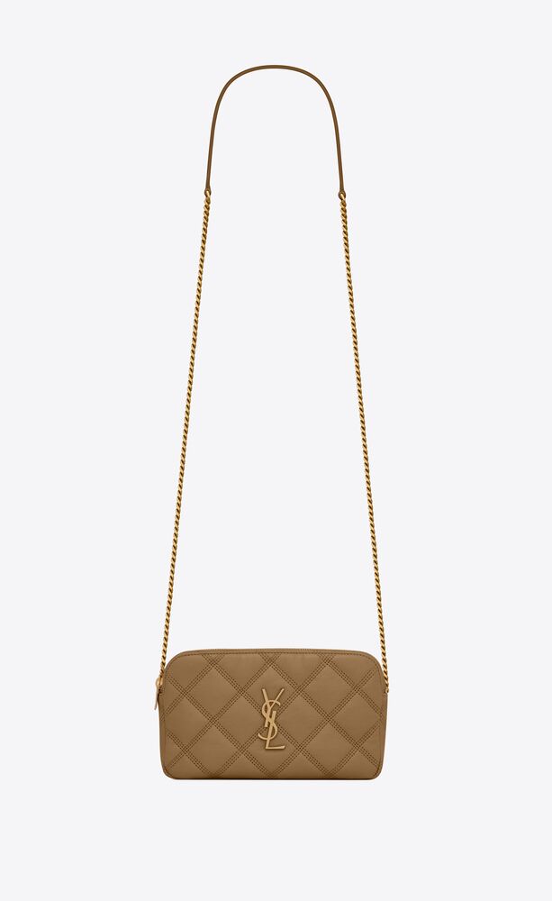 ysl becky double zip review