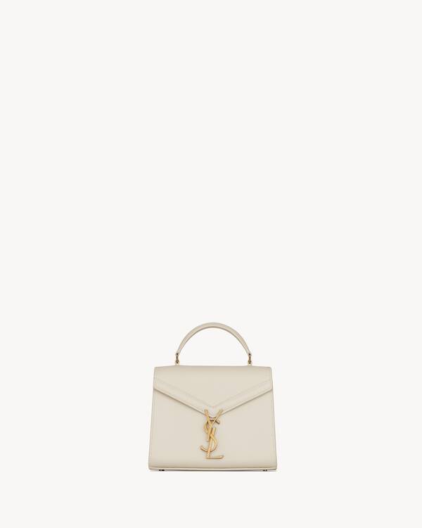 CASSANDRA Mini top handle bag in grain de poudre embossed leather | Saint  Laurent | YSL.com