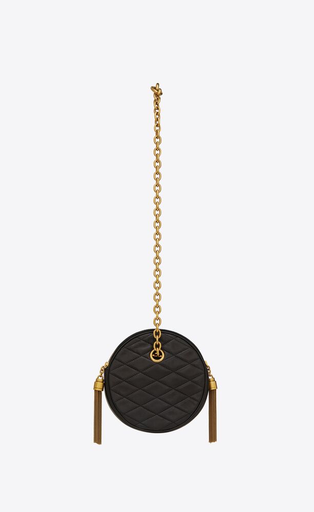 ysl circle purse