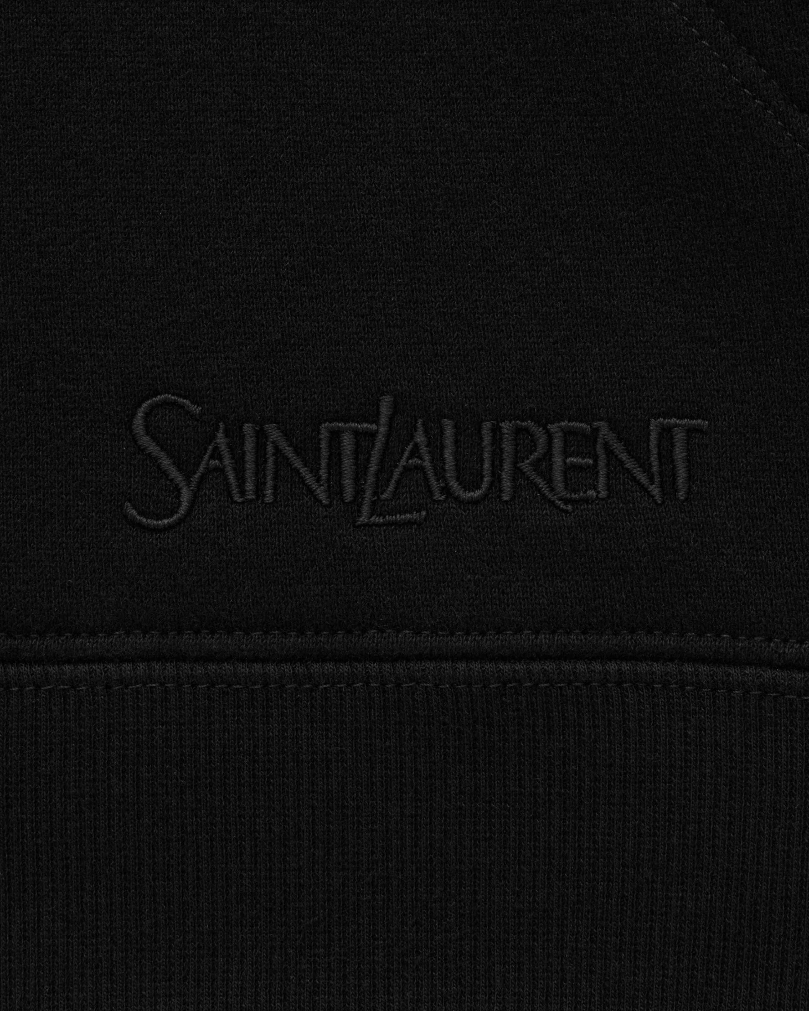 Saint Laurent Half-Zip Hoodie