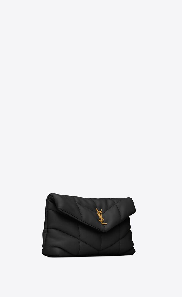 PUFFER small pouch in quilted lambskin | Saint Laurent | YSL.com