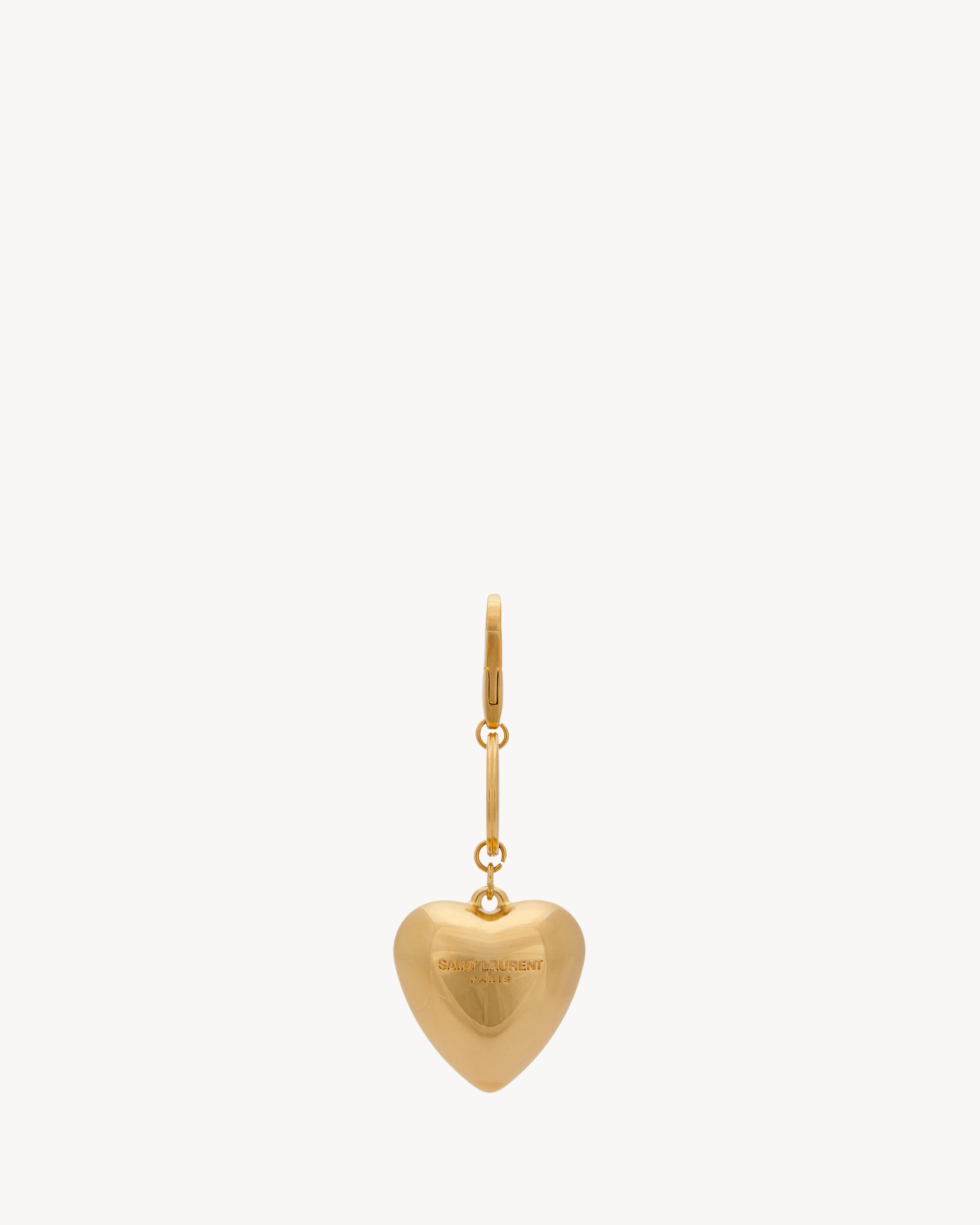 keyring   Keychain, Gold logo, Saint laurent