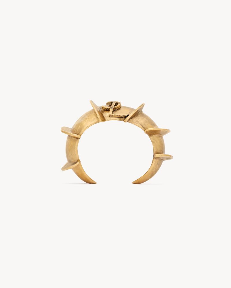 CASSANDRE caterpillar cuff in metal