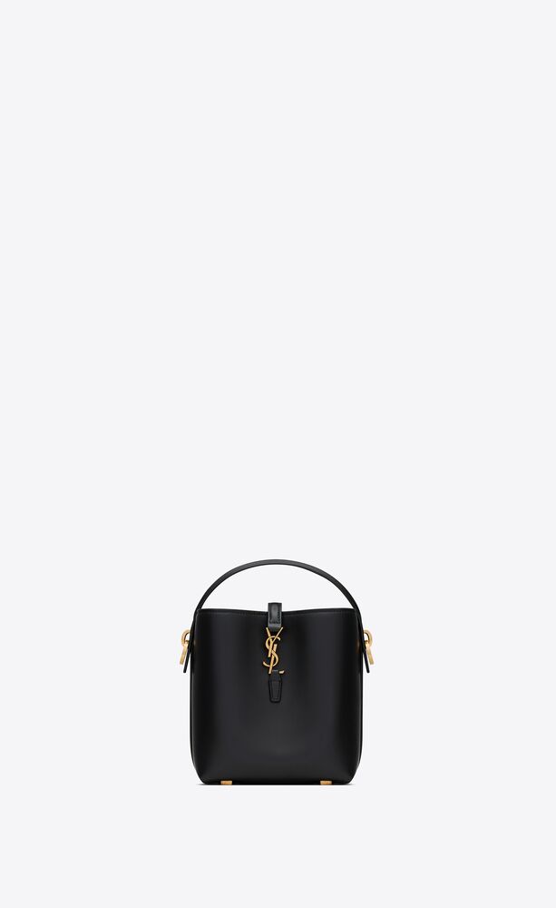Saint Laurent Le 37 Leather Bucket Bag