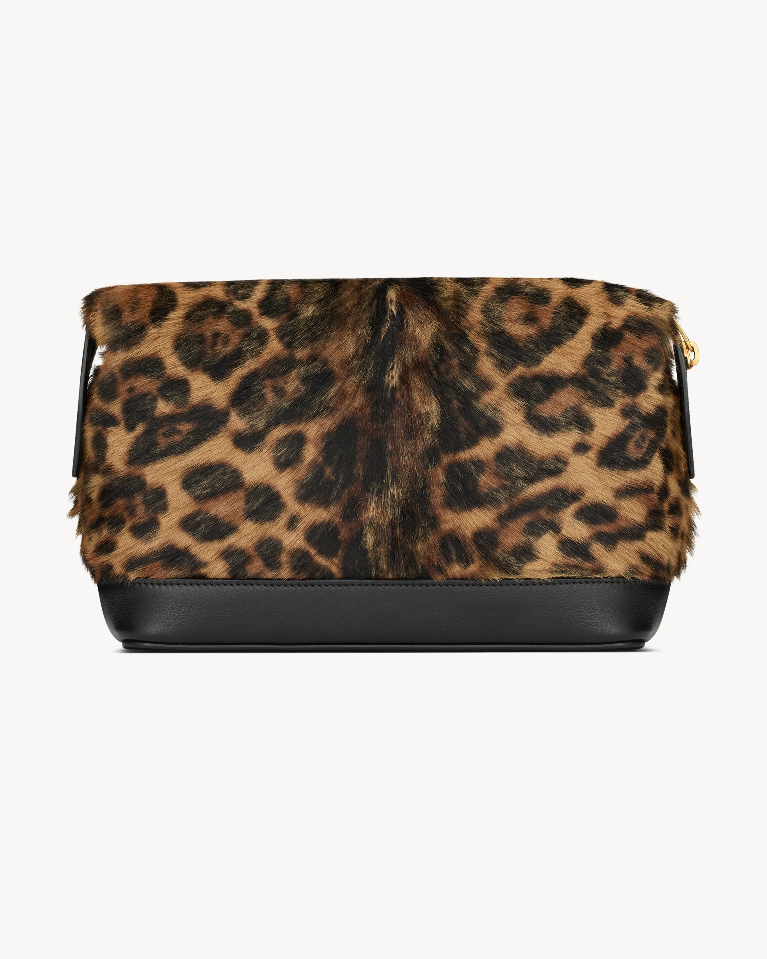Pochette SAINT LAURENT PARIS piccola in pelle cavallino