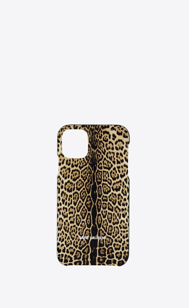 agood company iphone 13 pro max leopard vegetal case