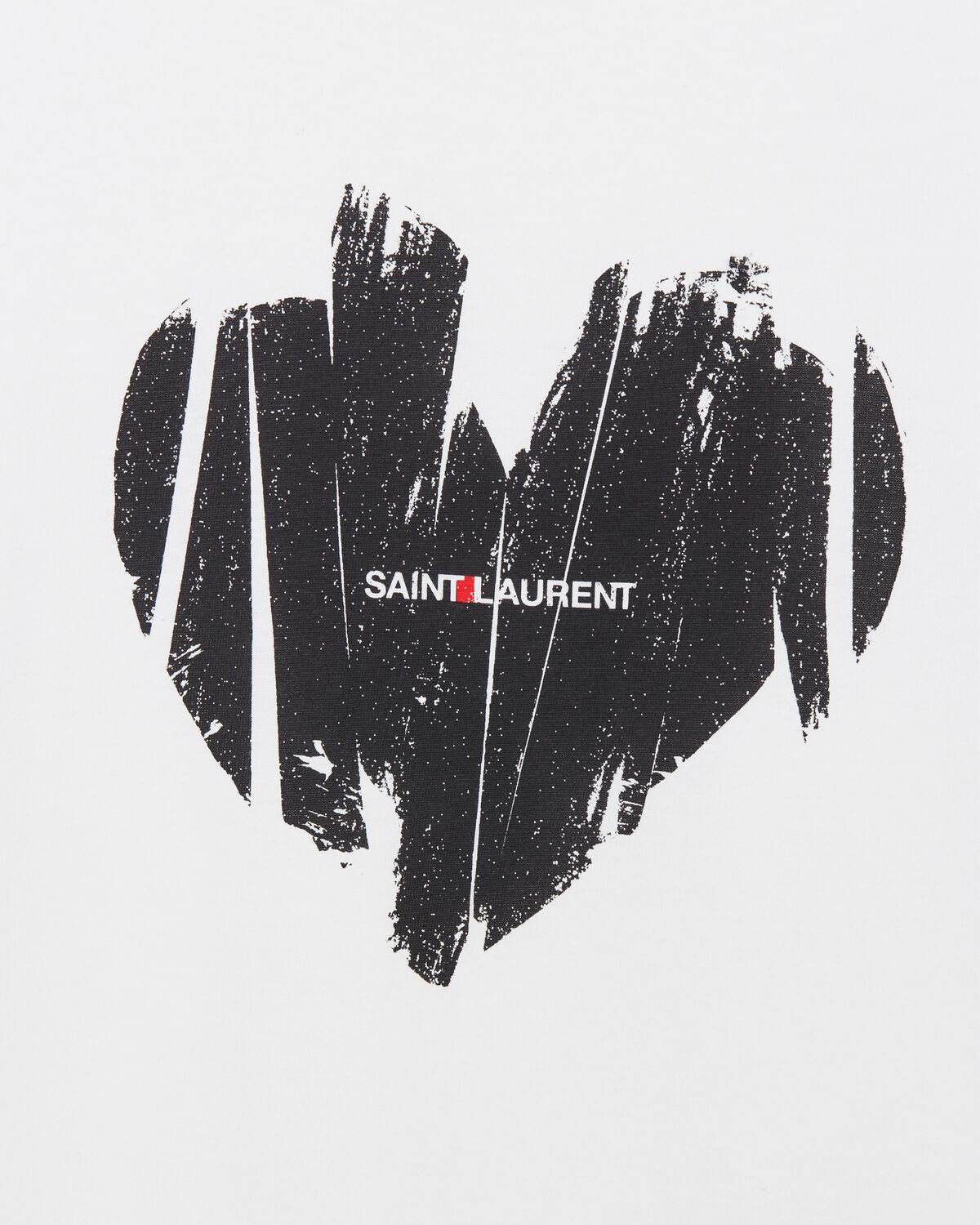 T-Shirt mit SAINT LAURENT-Herz