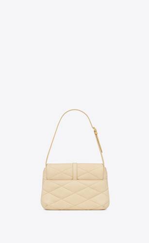le 57 hobo bag in quilted nubuck suede