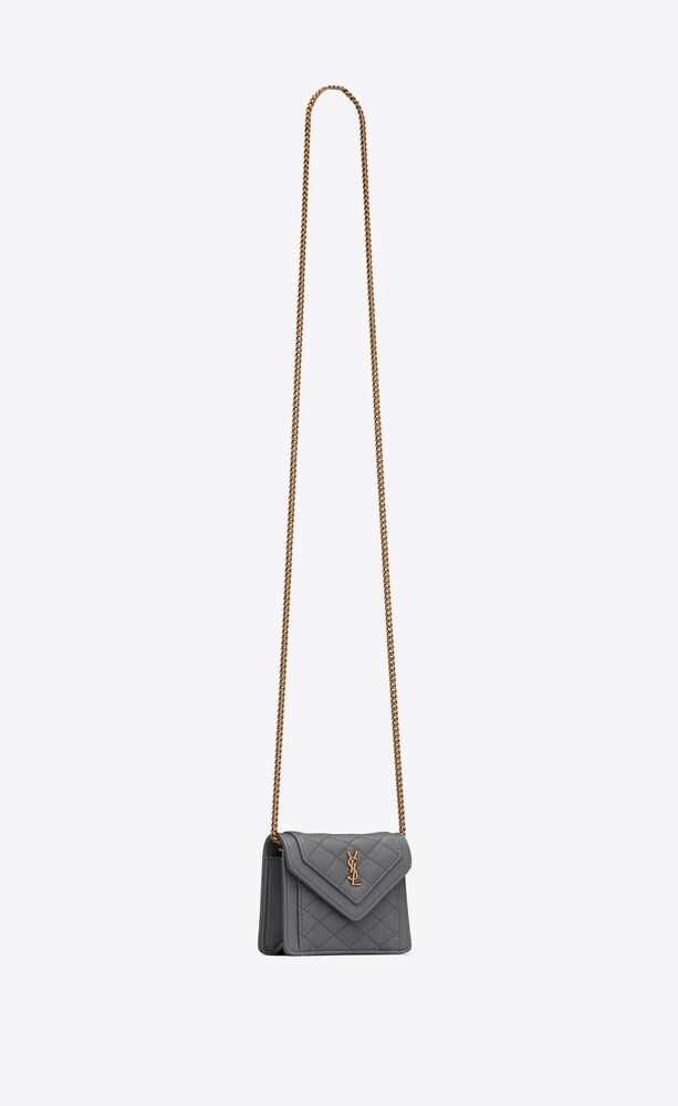 gaby micro in quilted lambskin