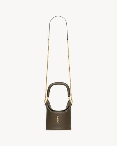 送料関税込★Saint Laurent★ギャビーキルティンパテントバッグ SAINT LAURENT◇ギャビー キルティング チェーン ポーチ
