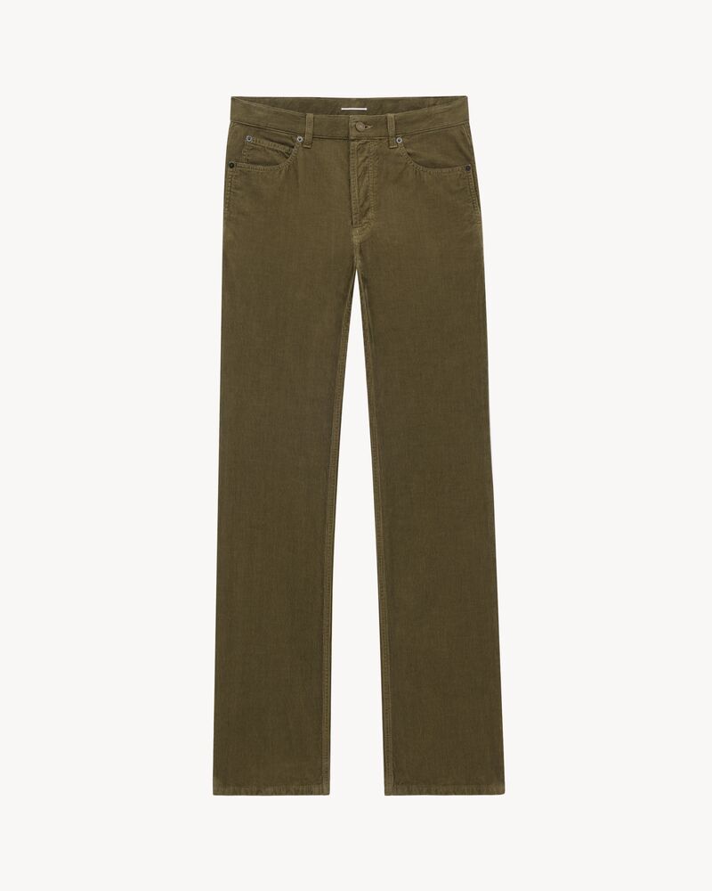 Pantalon en velours côtelé