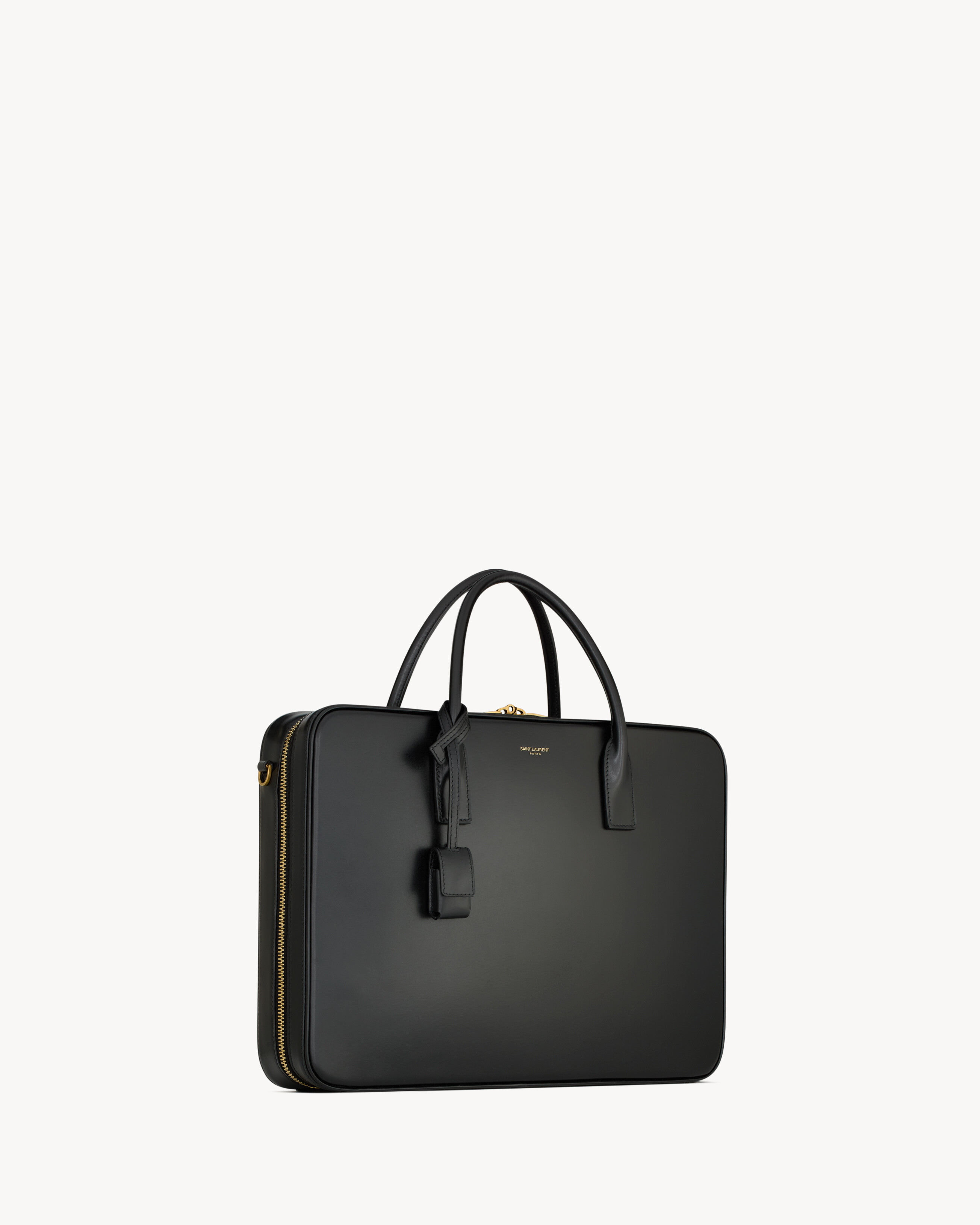 SAC DE JOUR large slim bauletto bag in smooth leather