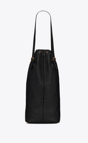 riva large bucket bag in vintage leather