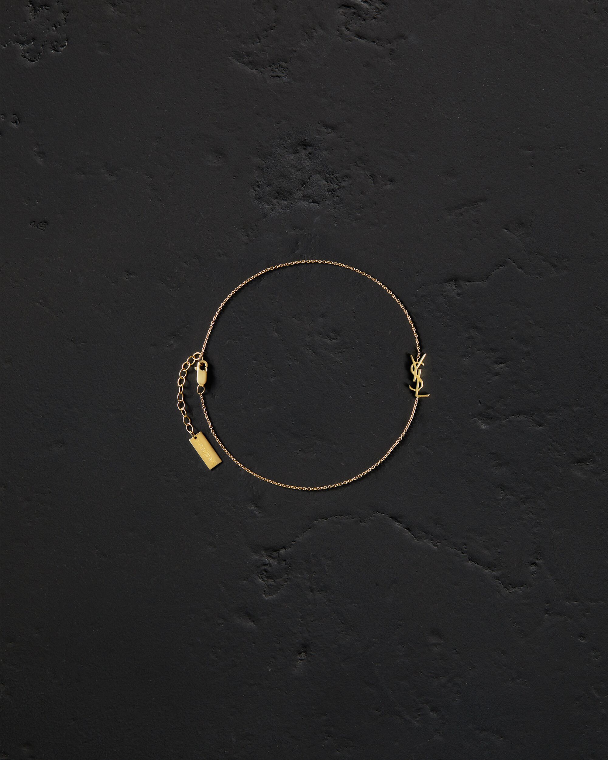 Pulsera tobillera Cassandre de oro amarillo de 18 kt
