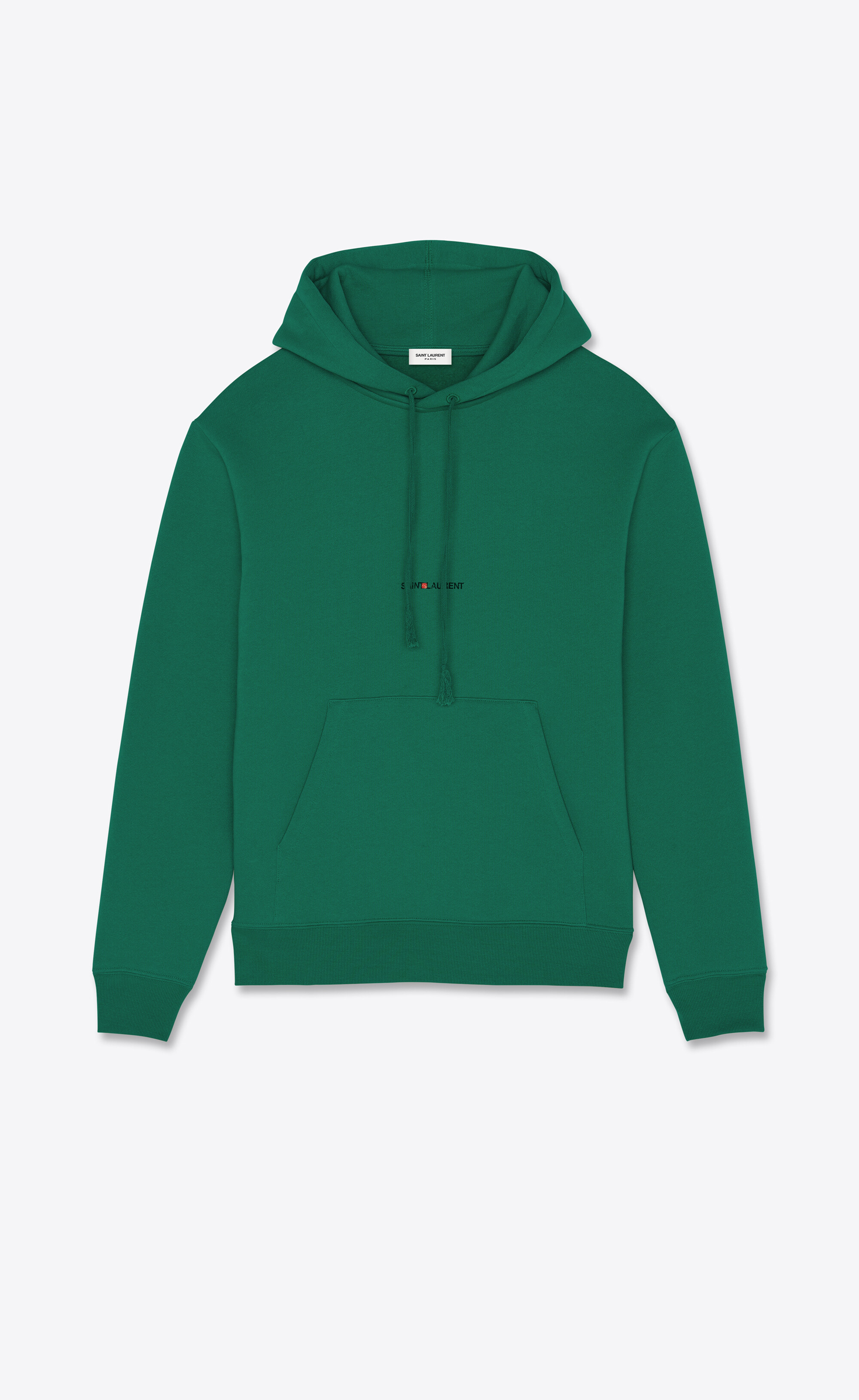 saint laurent green hoodie