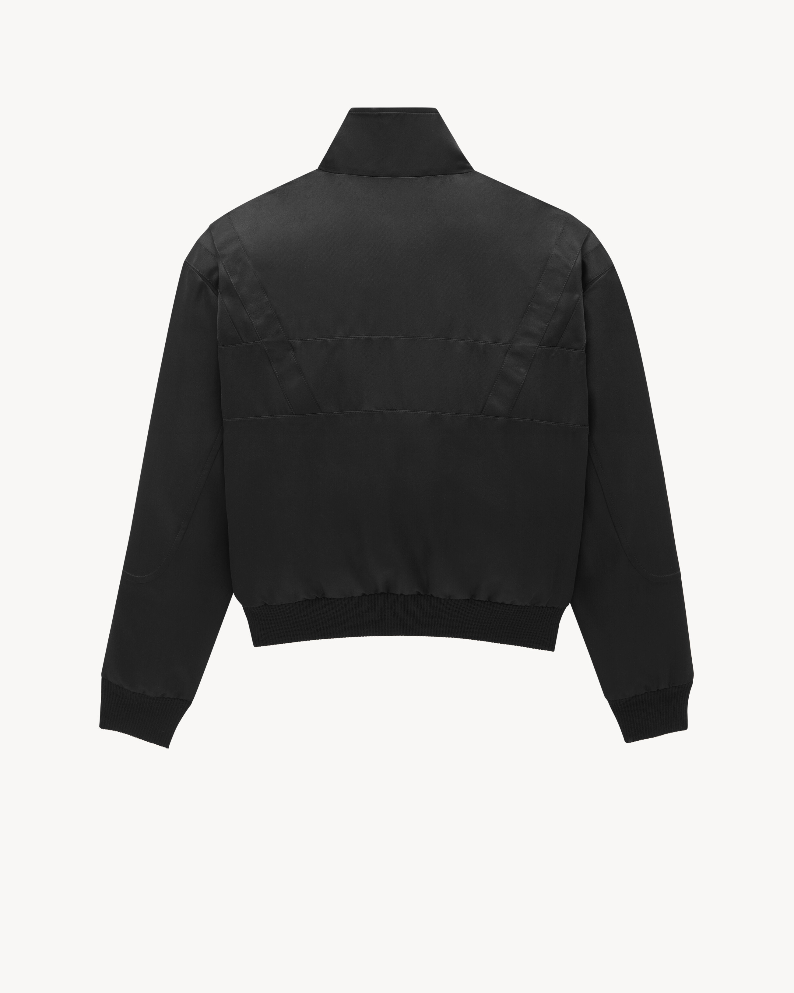 Saint Laurent blouson in Satin