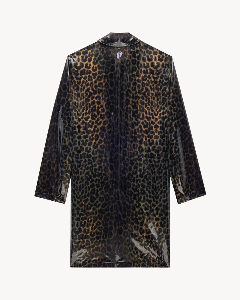 mac coat in leopard polyurethane
