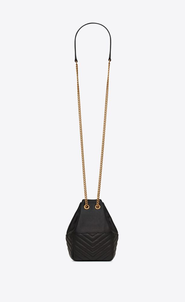 Louise bucket bag in pebbled leather – Le Tanneur