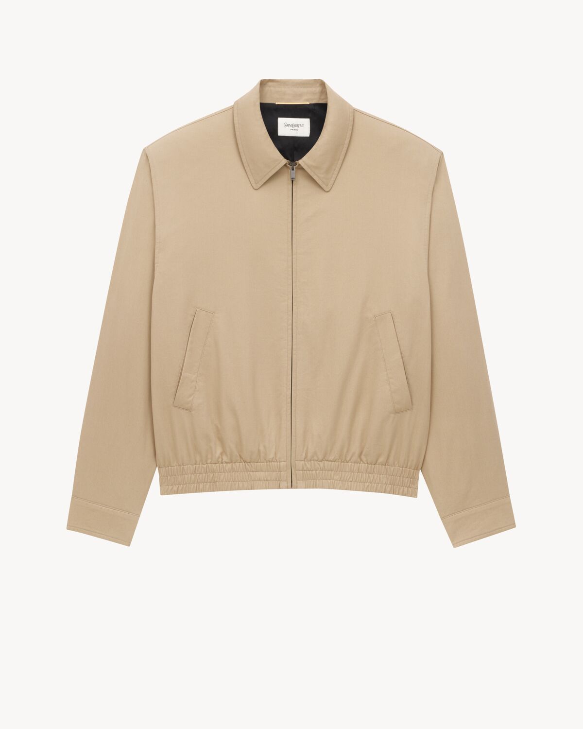 jacket in cotton serge