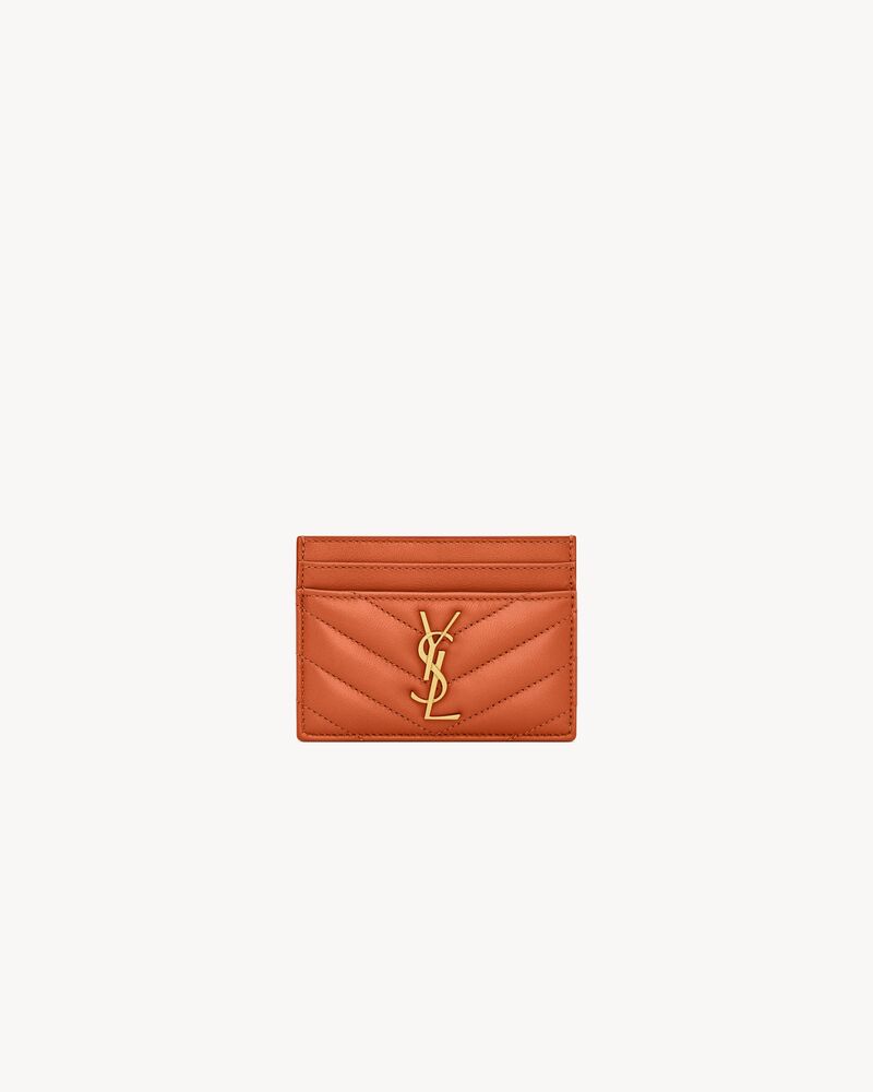 CASSANDRE card case in lambskin