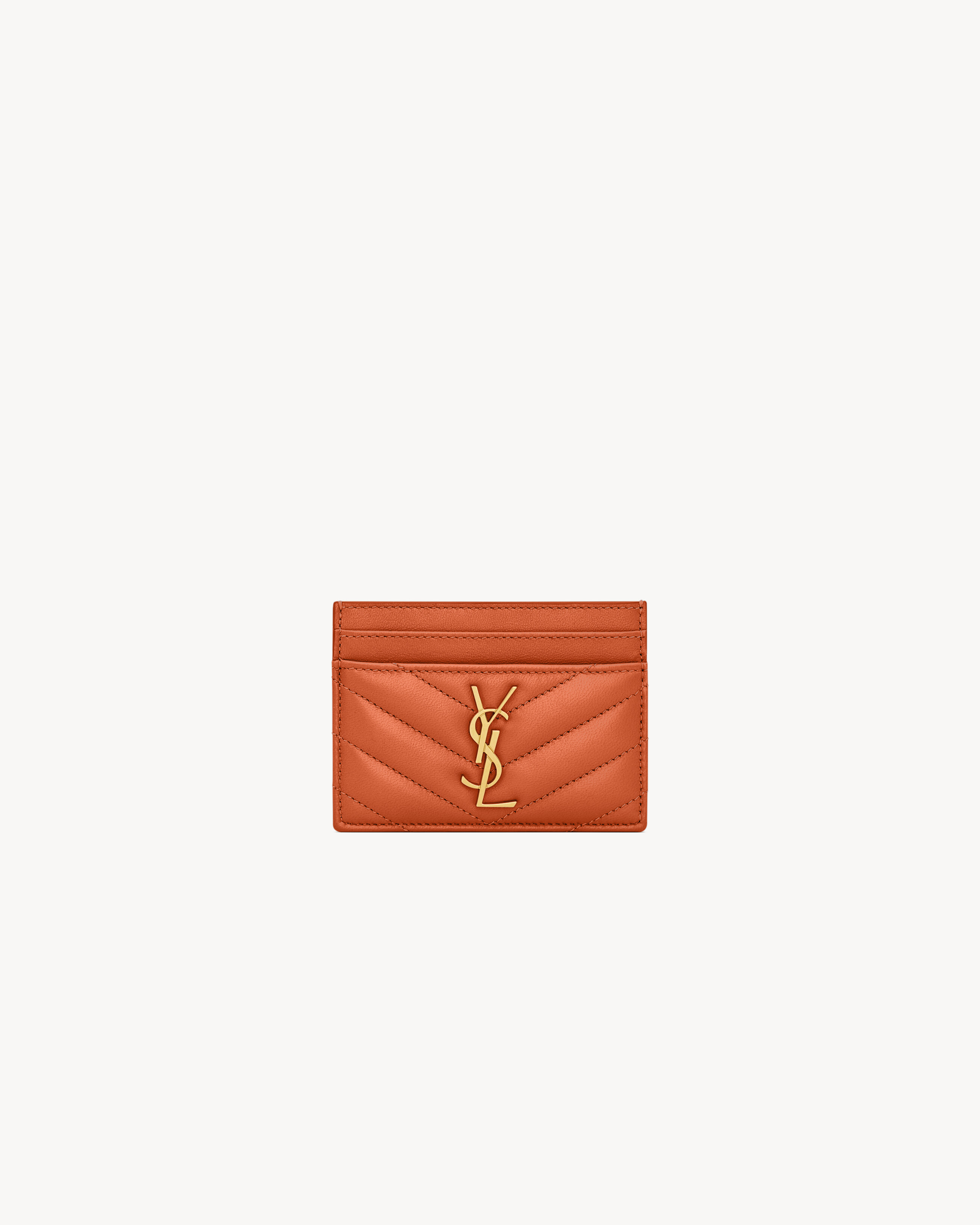 CASSANDRE card case in lambskin