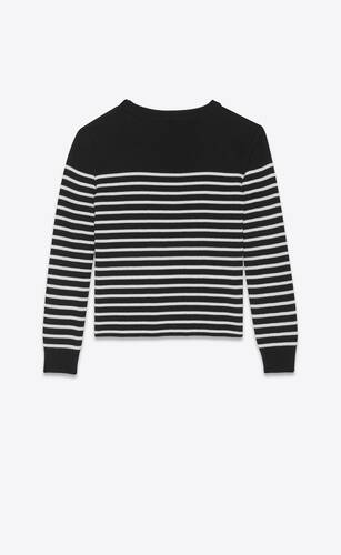 Wool and cotton sweater