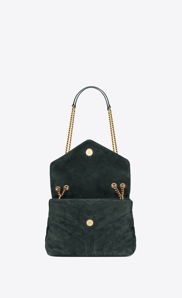 LOULOU SMALL BAG IN Y-QUILTED SUEDE | Saint Laurent United States | YSL.com