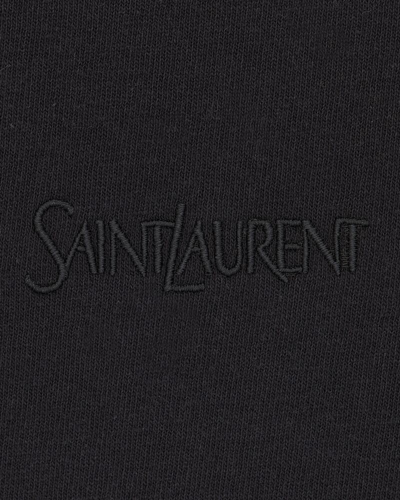 T-shirt brodé SAINT LAURENT