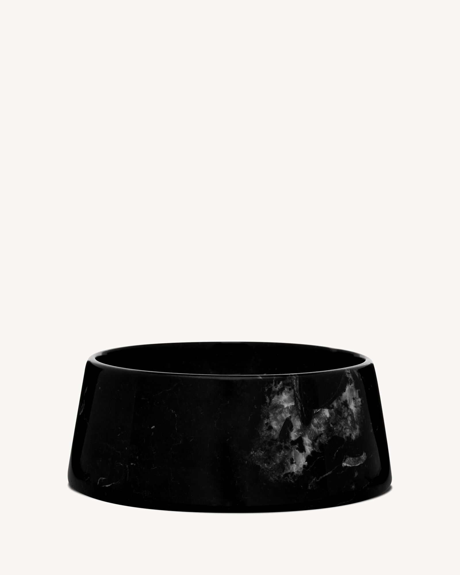 Small dog bowl in marble Saint Laurent