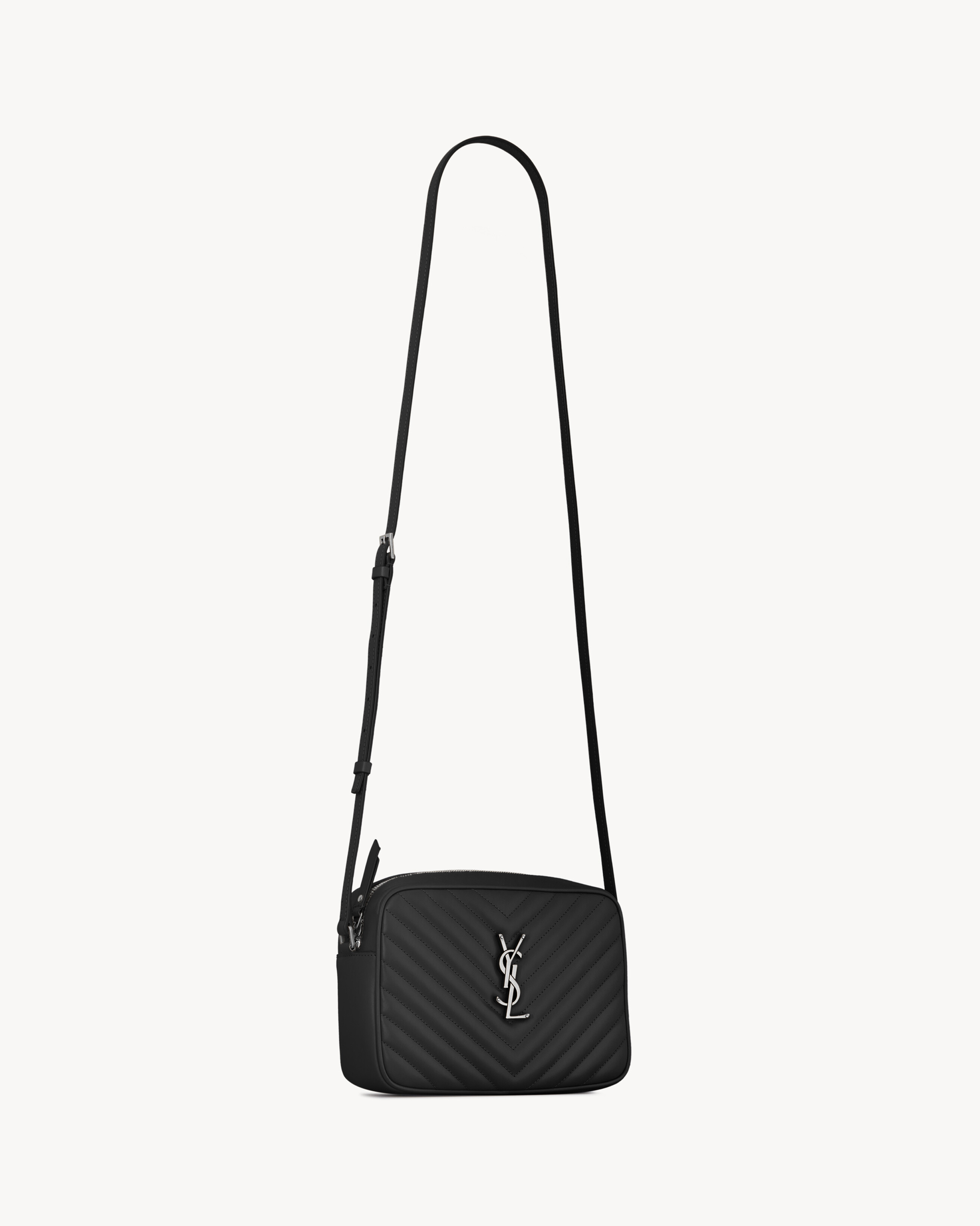 LOU camera bag in quilted leather