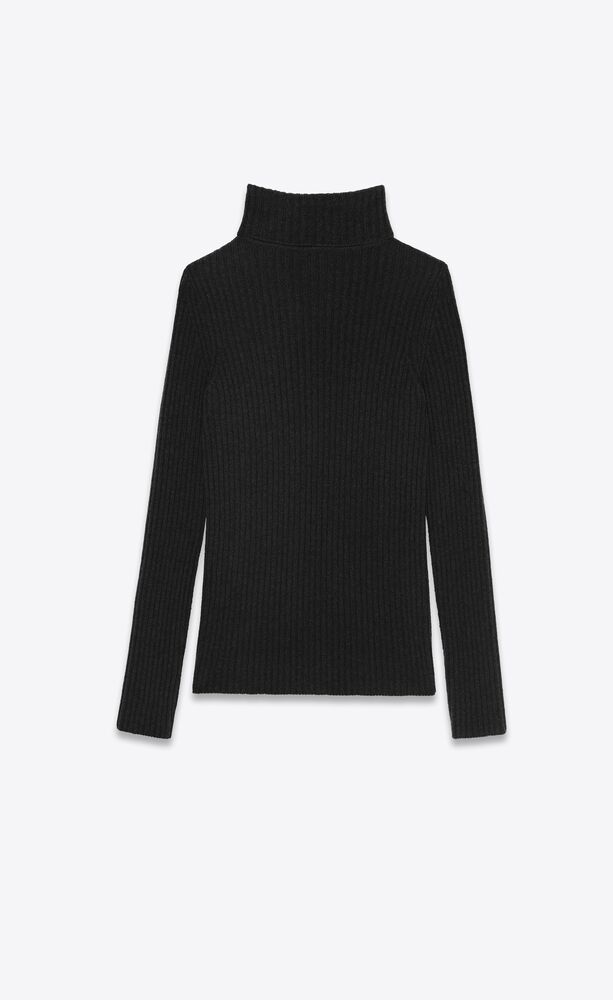 CASSANDRE turtleneck sweater in wool and cashmere | Saint Laurent | YSL.com