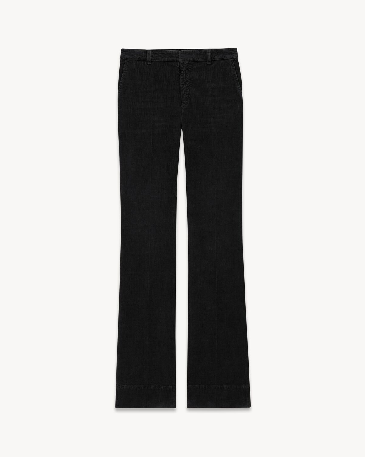 Pantalon bootcut en velours côtelé