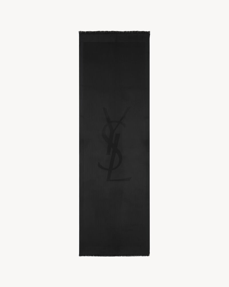 CASSANDRE scarf in wool jacquard