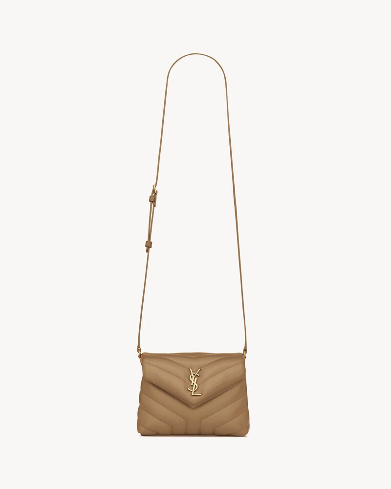 LOULOU TOY STRAP BAG IN MATELASSÉ Y LEATHER, Saint Laurent