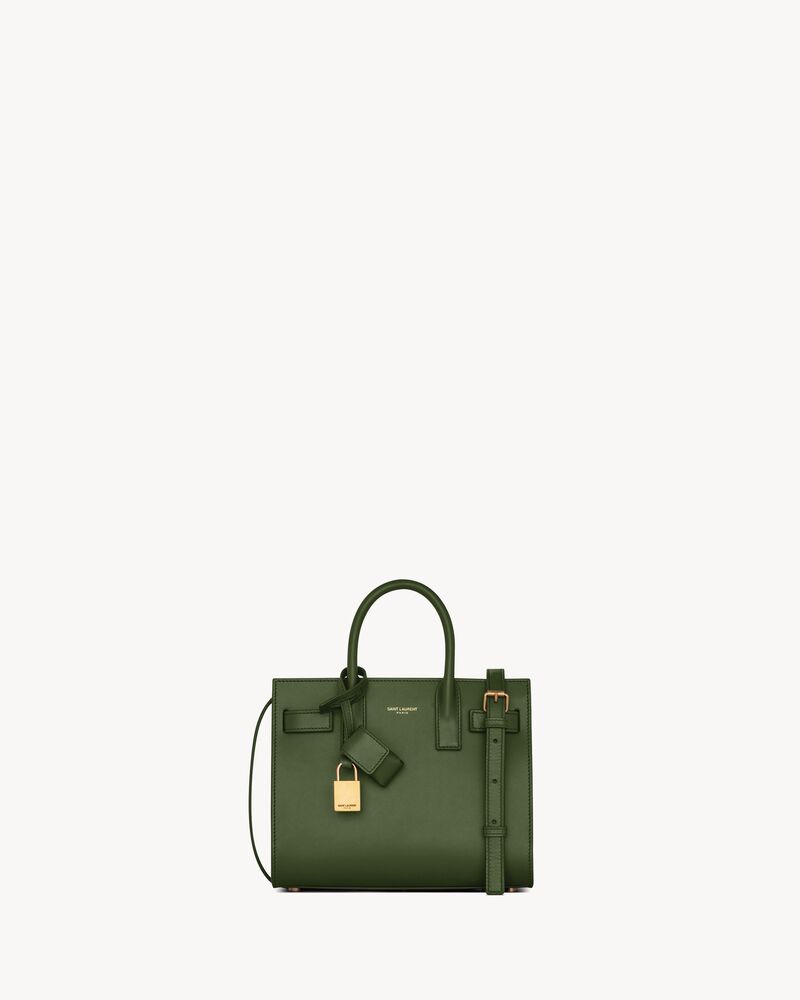 SAC DE JOUR NANO号光滑皮革手袋
