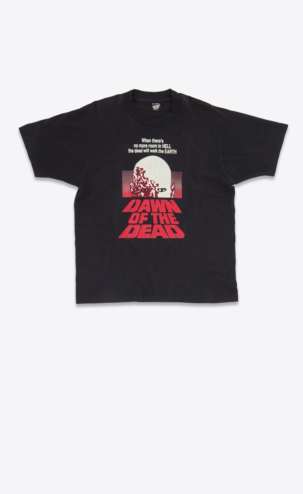 dawn of the dead t-shirt in cotton