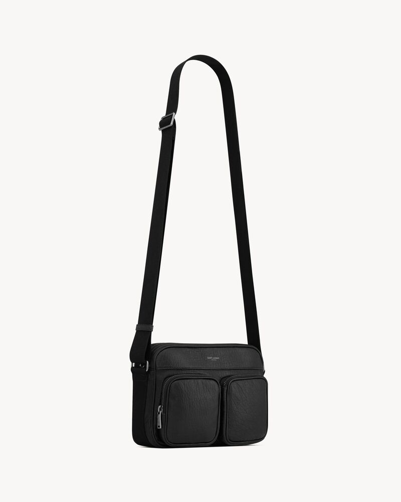 CITY SAINT LAURENT CAMERA BAG IN GRAINED LEATHER
