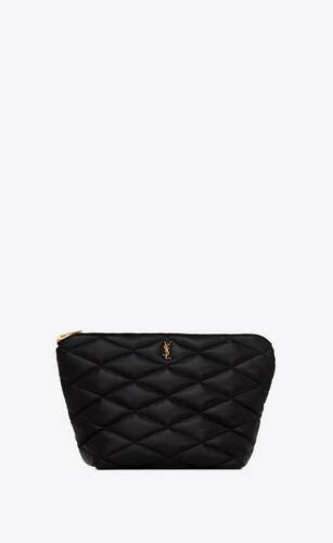 sade pouch in quilted lambskin