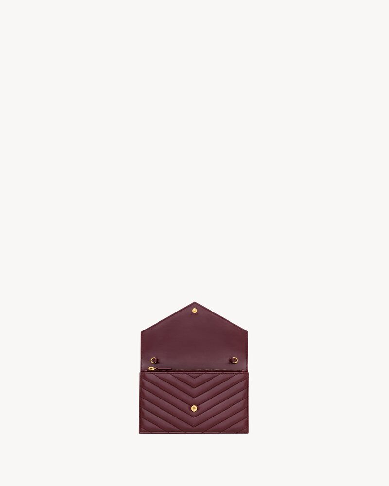 CASSANDRE ENVELOPE CHAIN WALLET IN LAMBSKIN