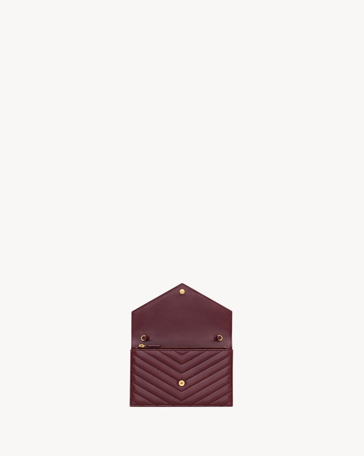 cassandre envelope chain wallet in lambskin