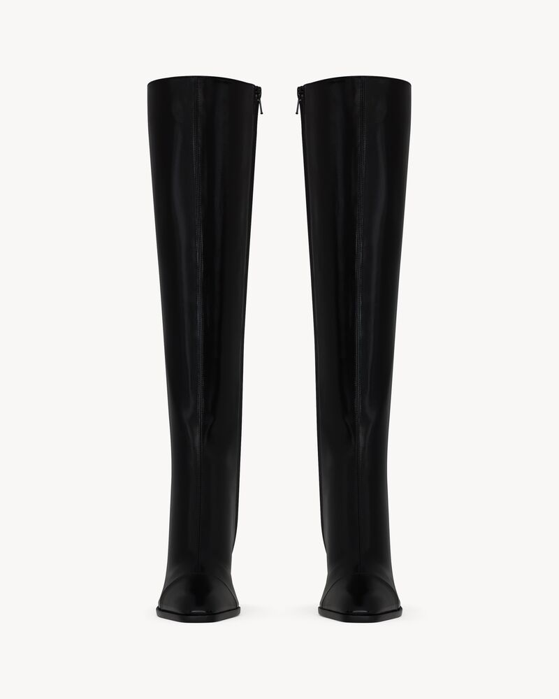 VENETIA bottes en cuir lisse