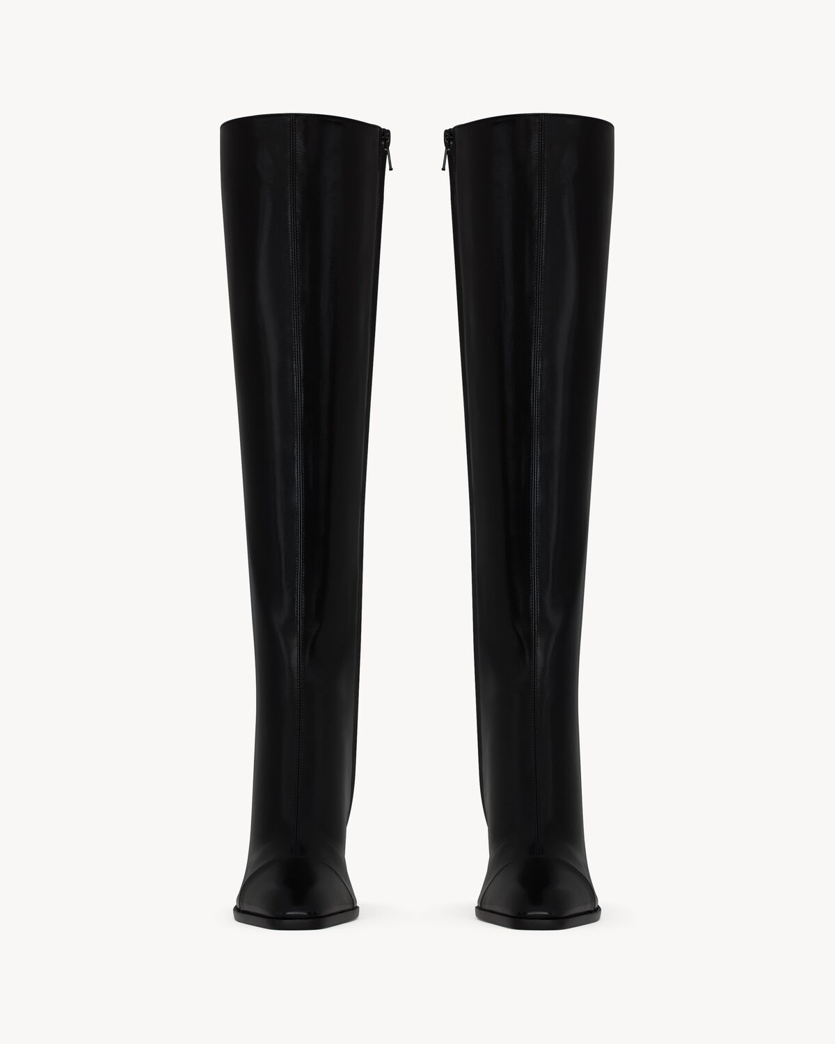 venetia bottes en cuir lisse