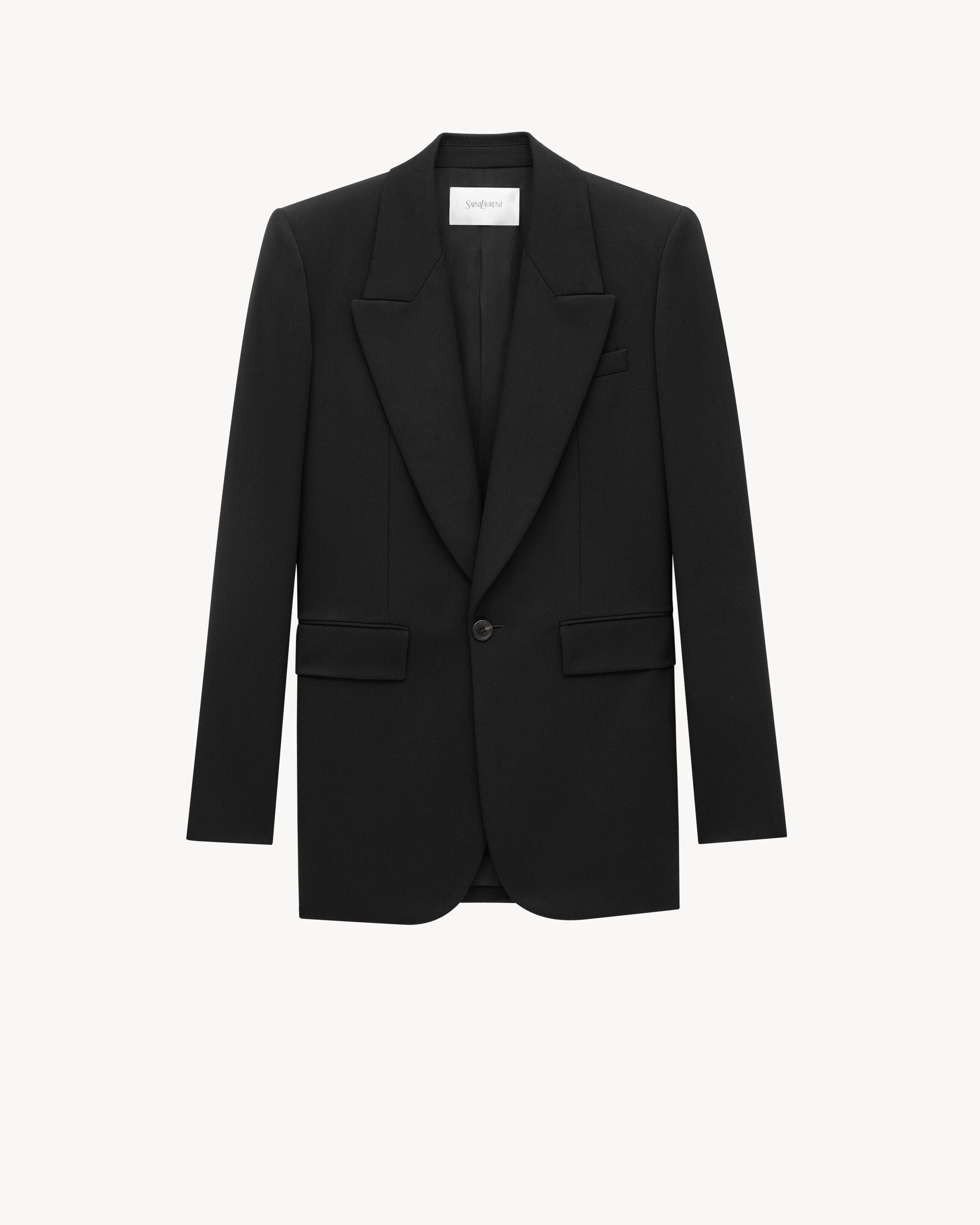 blazer em GRAIN DE POUDRE