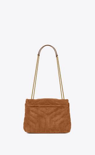 small loulou  in quilted suede