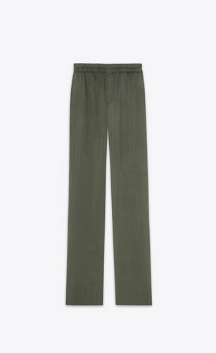 relaxed pants in twill