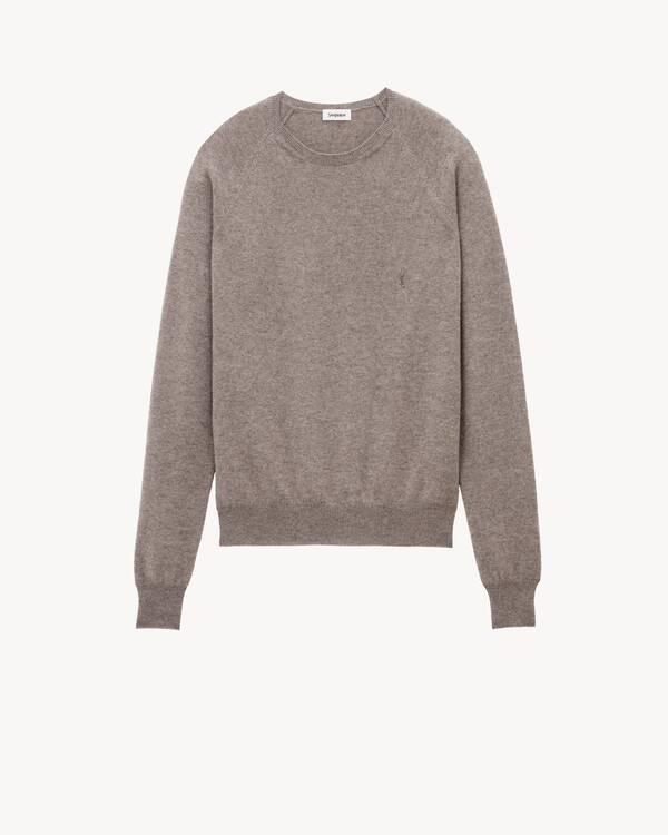 サンローランパリ　カシミヤニット　M クラッシュ加工 サンローランパリ カシミヤニット M クラッシュ加工 - メルカリ